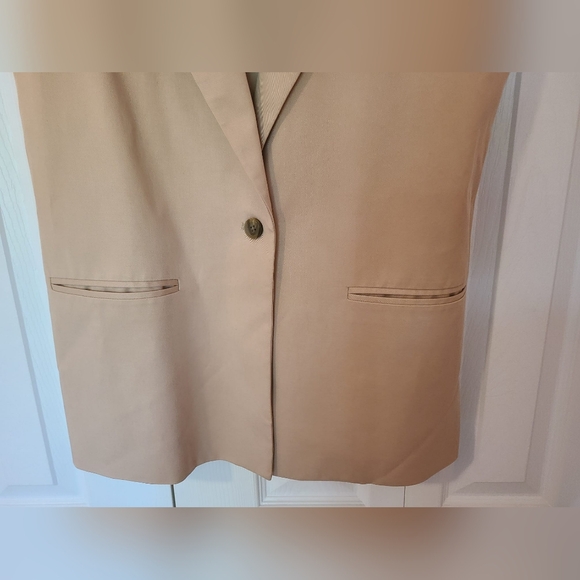 NWOT Hudson North Tan Blazer 🌻🌴 - Picture 4 of 9